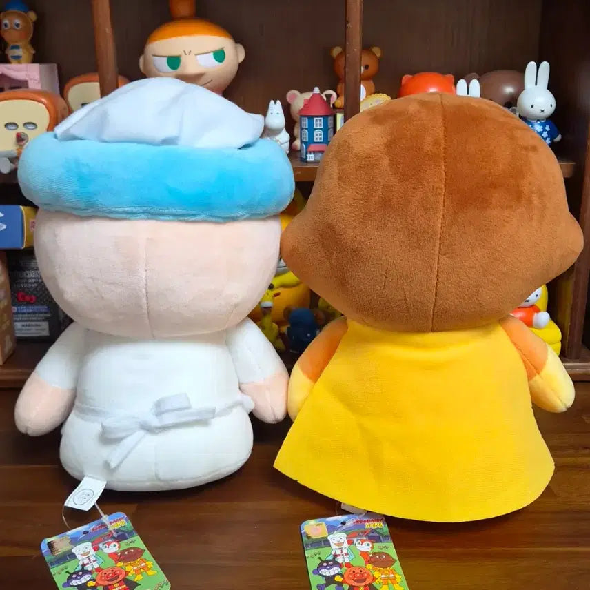 [BUNJANG] Anpanman Official Medium Plush Doll / [새상품] 호빵맨 정품 누이구루미 중형 인형 / 잼아저씨 카레빵 가챠 피규어 문구 고전