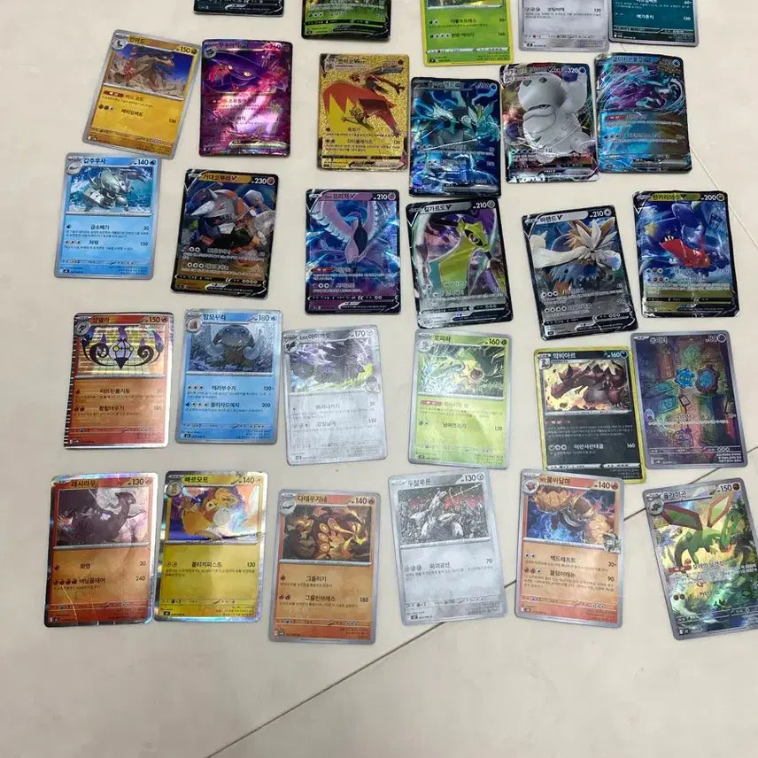 [BUNJANG] Pokemon Card Bundle Set (Approx. 250-300 cards) / 포켓몬 카드 정리 목적으로 몽땅 일괄 판매합니다.