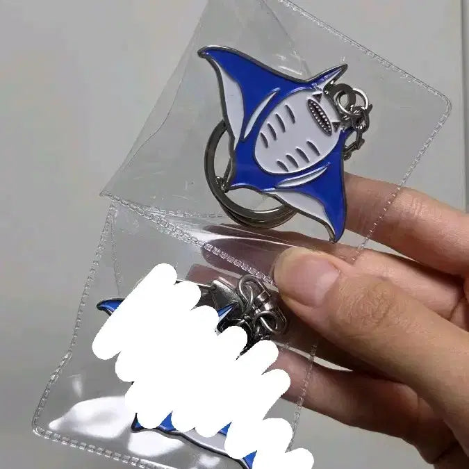 [BUNJANG] VINCENZO PADO 5 Ray Charm (Blue) / 빈첸 파도5 가오리 키링(파랑)