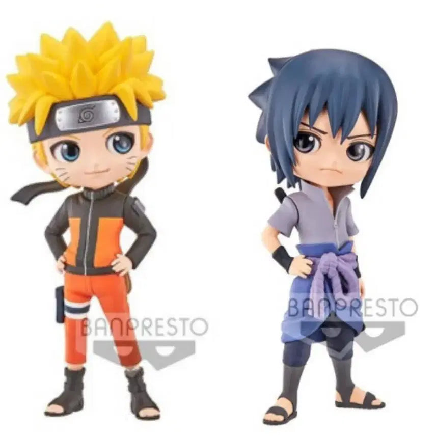 [BUNJANG] Naruto &amp; Sasuke Q Posket Version A Figure Bundle Set / 사스케 나루토 피규어 큐포스켓 Q포스켓 A버전 일괄