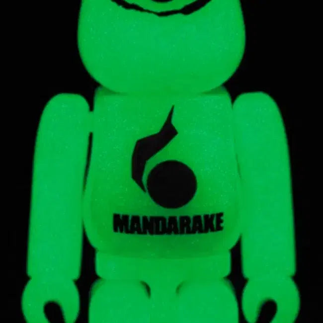 [BUNJANG] Mandarake Bearbrick Glow-in-the-Dark (Sealed) / 만다라케 베어브릭
