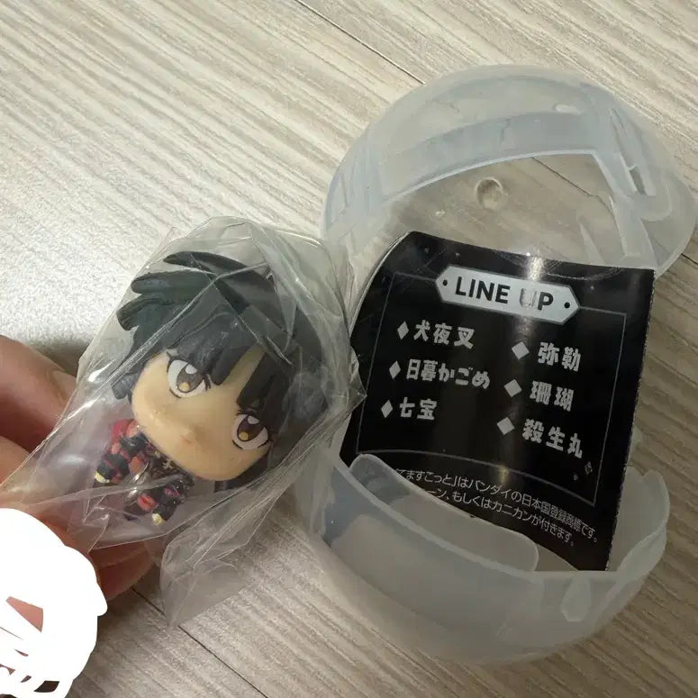[BUNJANG] Inuyasha Kagome Gacha Ring Charm / 이누야샤 대롱 가챠 산고 고리형