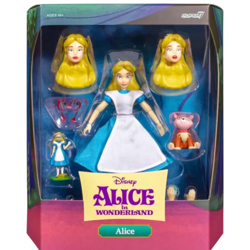 [BUNJANG] Super7 Alice in Wonderland Action Figure Set / Super7 이상한 나라의 앨리스 액션피규어 2종
