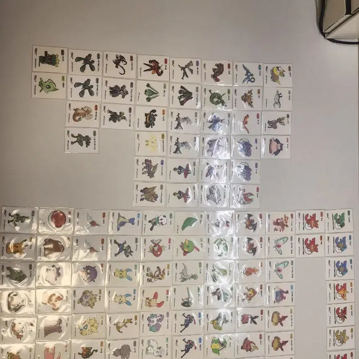 [BUNJANG] Pokemon 109 Stickers Bundle Set / 포켓몬 띠부씰109장,쓰던 앨범도 무료로 드려요(일괄판매,네고 가능)