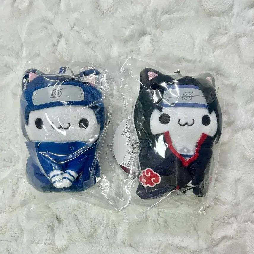 [BUNJANG] Naruto Uchiha Itachi Sasuke Megaket Chibi Nui Bundle Set (Sealed) / 미개봉)나루토 우치하 이타치 사스케 메가켓 치비누이 일괄
