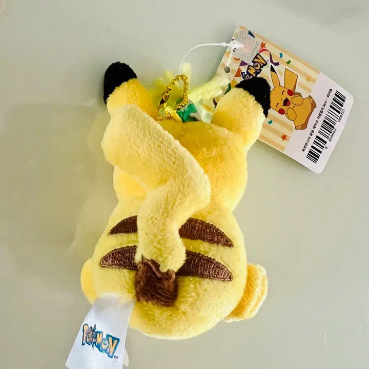 [BUNJANG] Pokemon Pikachu Birthday Cake Plush / 포켓몬스터 피카츄 생일 케이크 인형