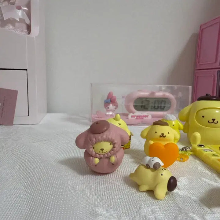 [BUNJANG] Pochacco Pompompurin Gachapon Mirror Goods Set Bundle / 폽푸푸린 가챠 거울 굿즈 세트 일괄
