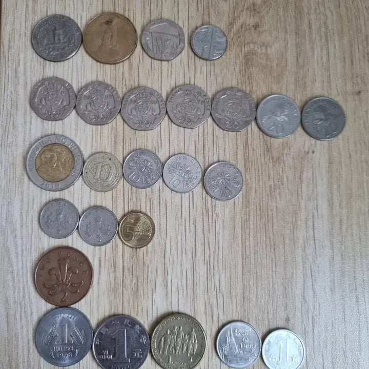 [BUNJANG] International Coins Bundle Set / 해외동전 25개 일괄판매