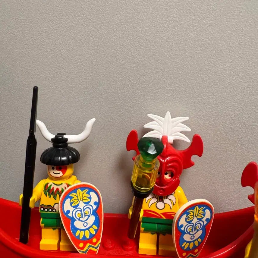 [BUNJANG] LEGO KAKAWAKI Indigenous Canoe Set / 올드 레고 카카와키 원주민 카누 세트