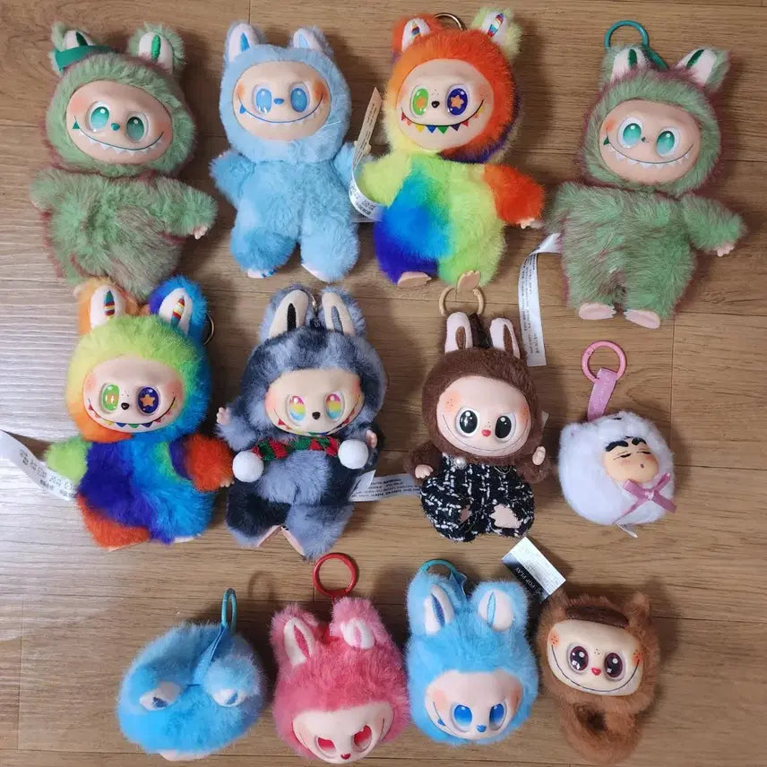 [BUNJANG] Labubu "Shin-chan" "Labubu" Doll Bundle Set / 라부부 인형 세트