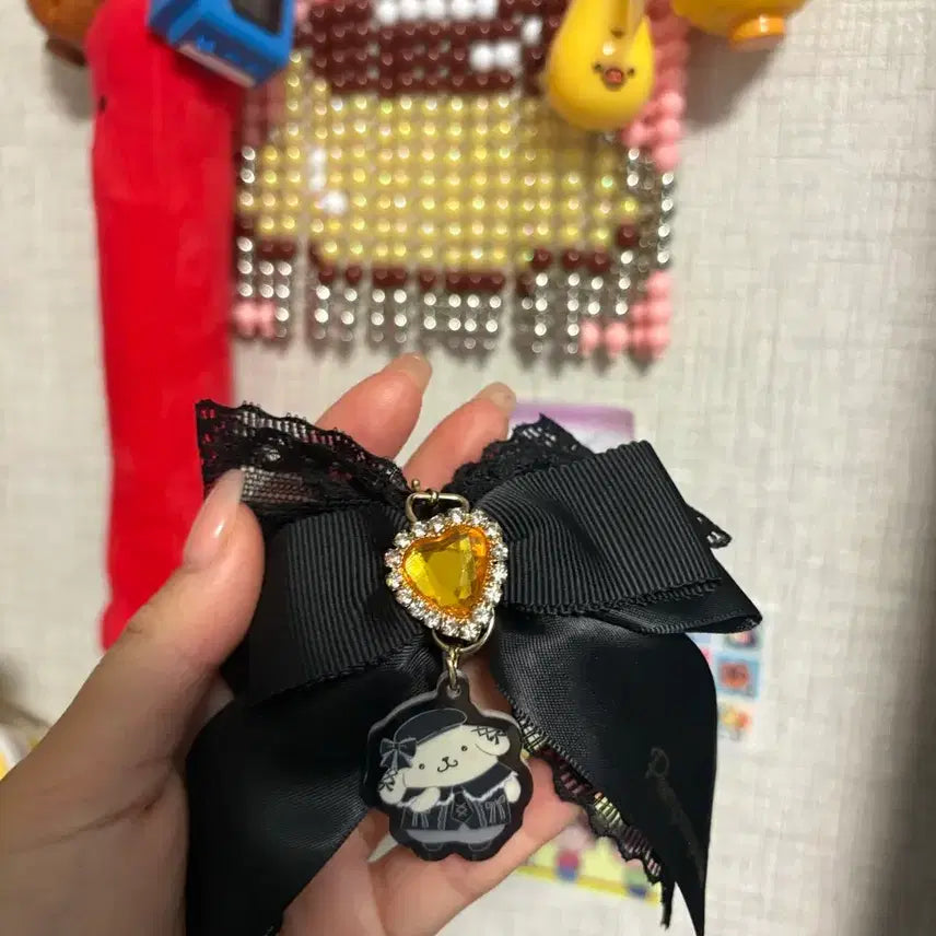 [BUNJANG] Sanrio Pompompurin Keychain / 산리오 폼폼푸린 키링