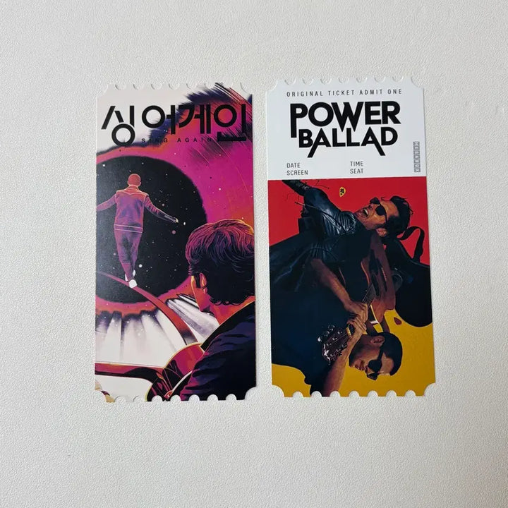 [BUNJANG] Sing Again Original Ticket / 싱어게인 오리지널티켓