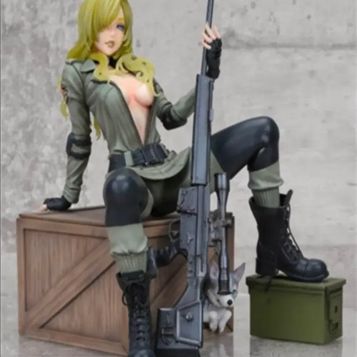 [BUNJANG] Kotobukiya Metal Gear Solid Sniper Wolf 1/7 Scale Figure (Official, Unsealed, Mint Condition) / [정품/미개봉/초S급] 코토부키야 메탈기어솔리드 미소녀 스나이퍼 울프 1/7 피규어