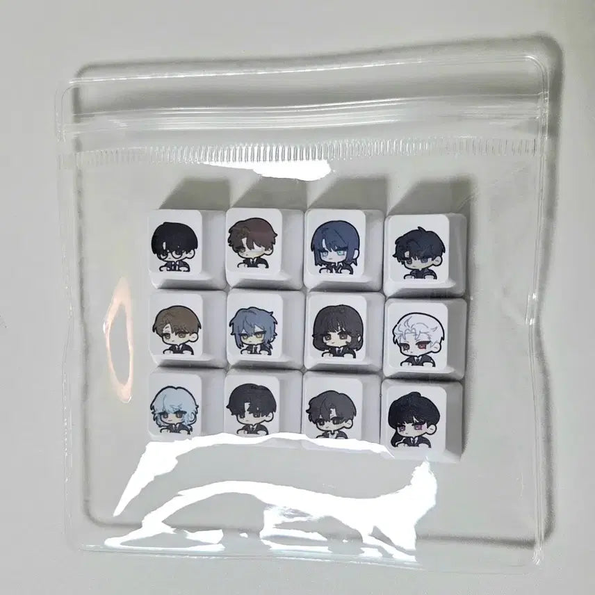 [BUNJANG] Keycap Set Hidden Included Sealed / 괴출 괴담출근 히든 포함 키캡 세트 미개봉 락