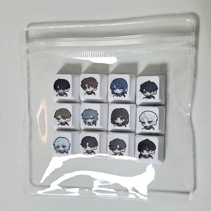 [BUNJANG] Keycap Set Hidden Included Sealed / 괴출 괴담출근 히든 포함 키캡 세트 미개봉 락