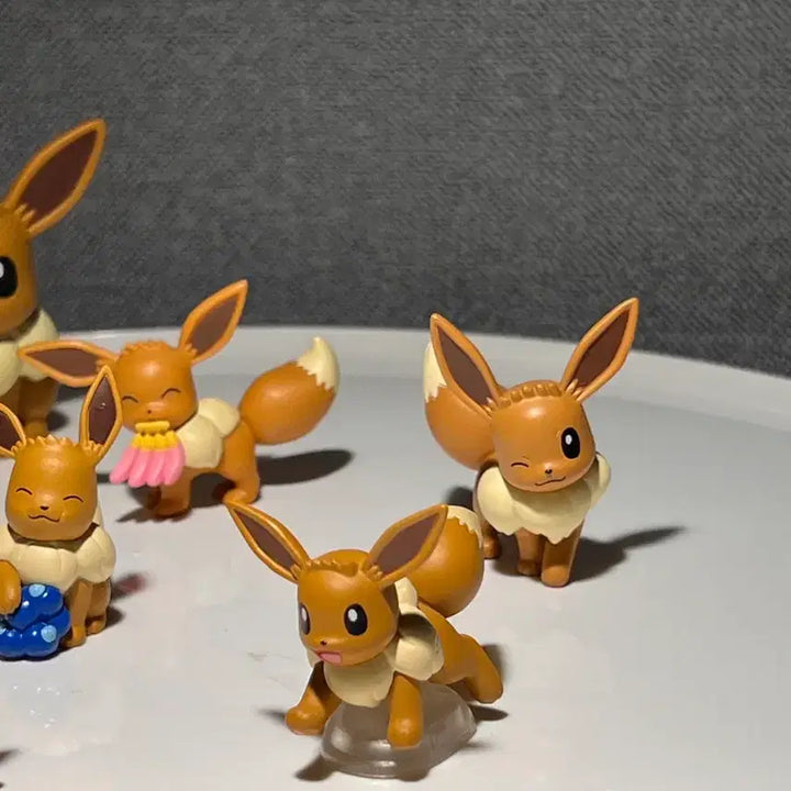 [BUNJANG] Pokemon Eevee Gacha Figure Set (8 Types) / 가챠 포켓몬 피규어 이브이 8종 모음