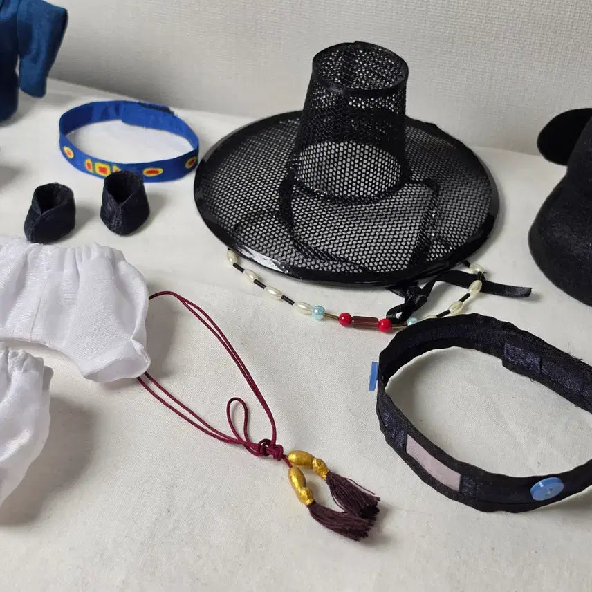 [BUNJANG] Hyangachi 10cm Cotton Doll Handmade Outfit &amp; Accessory Bundle Set / 향아치 10cm 솜인형 수제 의상 장신구 일괄 세트