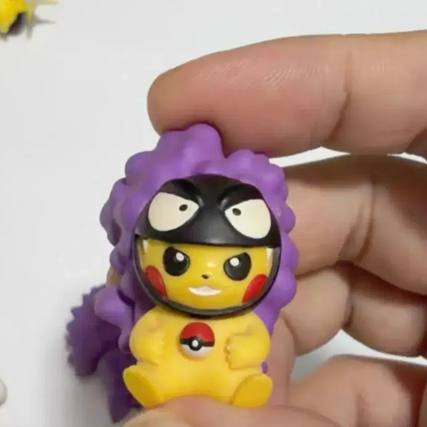 [BUNJANG] DS Studio Ghost Type Ponchochu Bundle Set Figure Resin / ds 스튜디오 판초츄 일괄판매 피규어레진 포켓몬