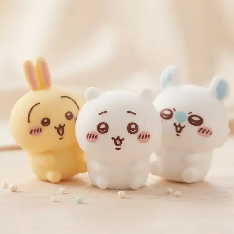 [BUNJANG] Chiikawa Character Figure Set (3 Pieces) / 먼작귀 치이카와 캐릭터 피규어 3개 세트