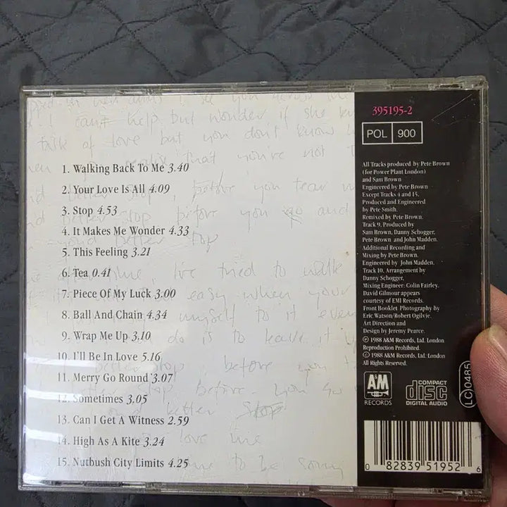 [BUNJANG] Sam Brown Stop! CD / 샘 브라운 Stop! CD
