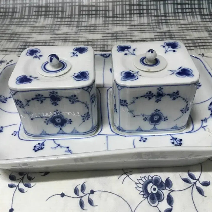 [BUNJANG] Royal Copenhagen Inkwell Set / 올드 로얄코펜하겐 잉크웰