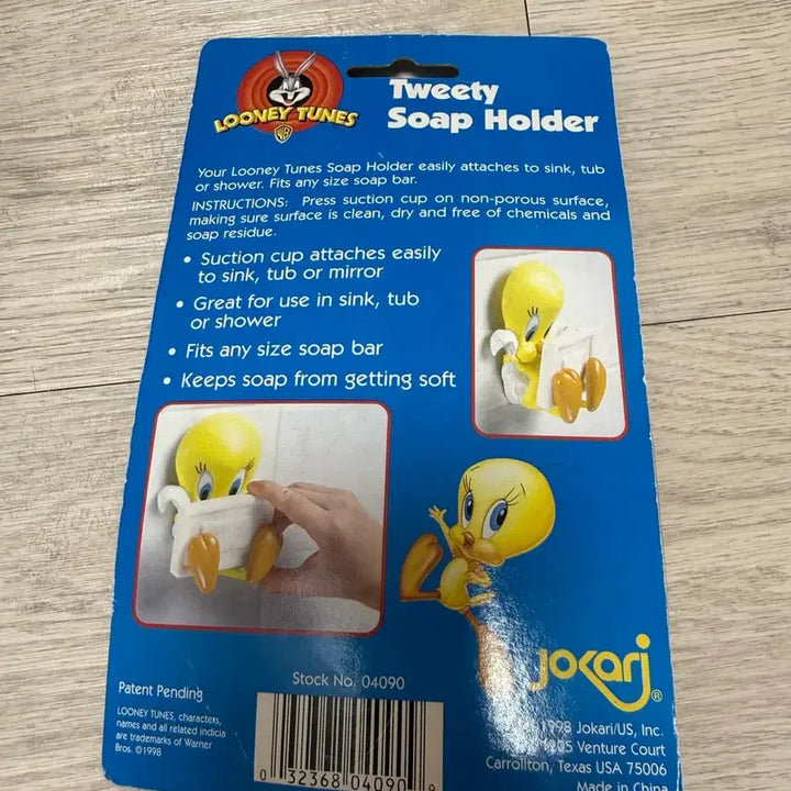 [BUNJANG] Looney Tunes Tweety Bird Soap Dish / 루니툰 트위티 비누 받침대