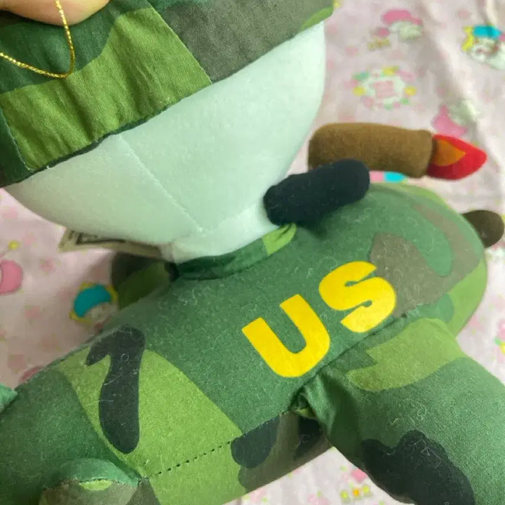 [BUNJANG] Classic Ami Panda Flying Airplane Doll / 고전 아미판다 비행기 인형