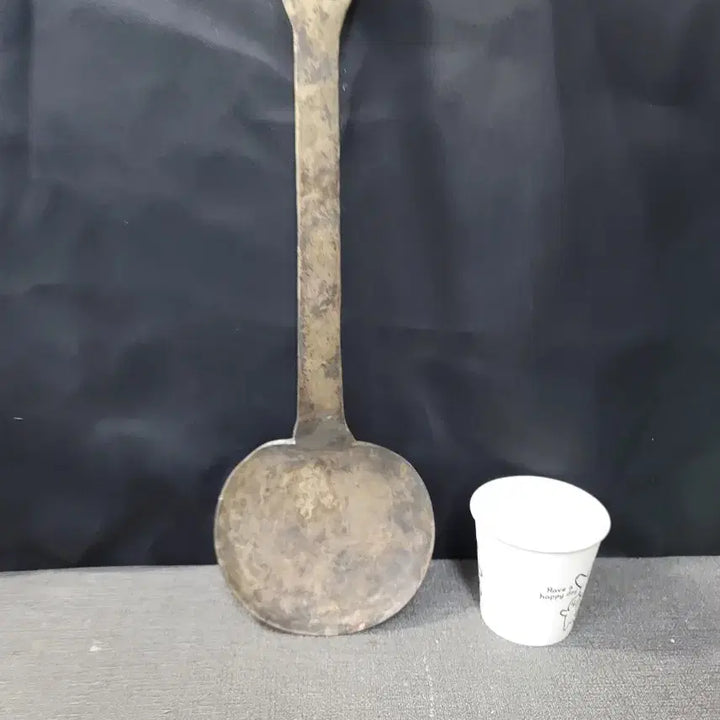 [BUNJANG] Brass Bangjja Rice Paddle / 놋쇠 방짜 주걱