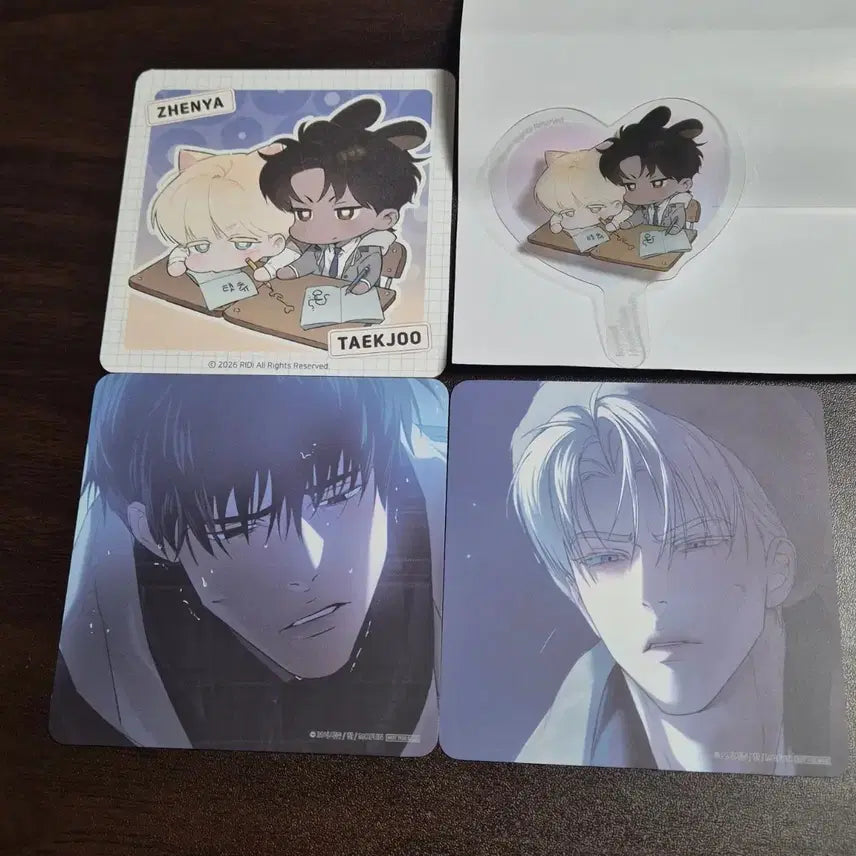 [BUNJANG] Code Ana (Code: Ana Anastasia) Fantasy Trésor Dessert Pick Coaster / 코드아나 모펀 판타지트 코스터 디저트픽 코드네임 아나스타샤