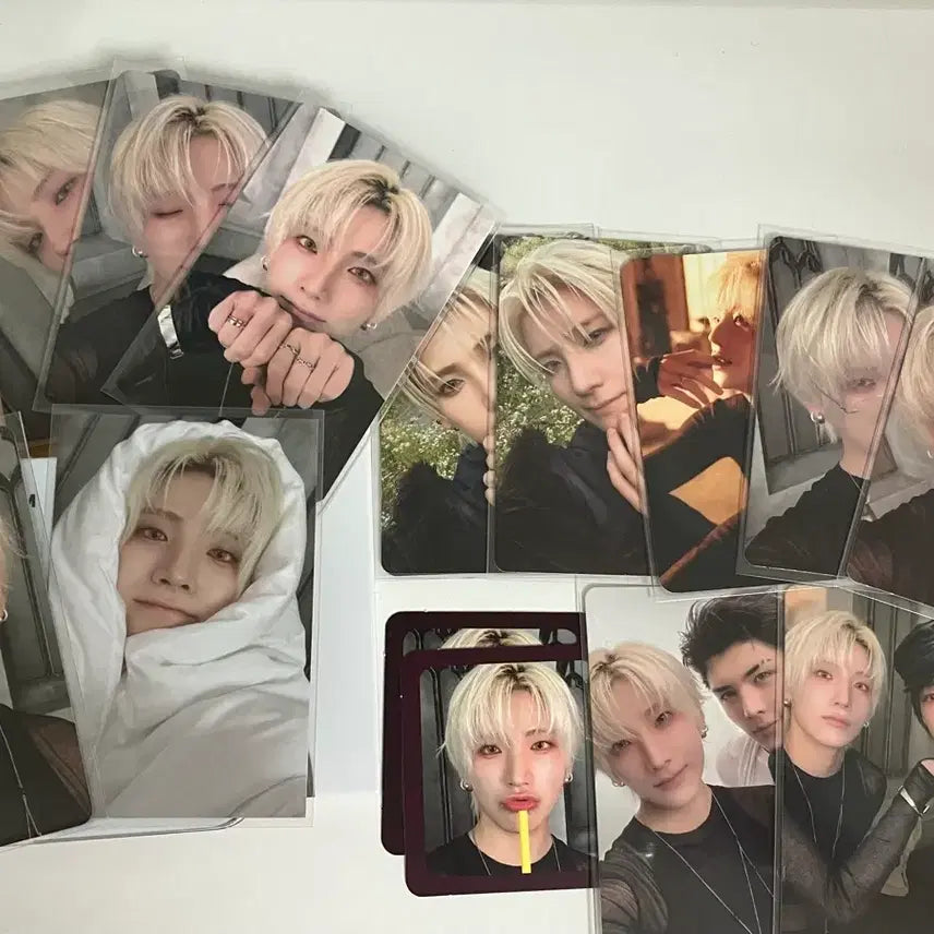 [BUNJANG] &amp;TEAM Yuma Mark On Me Photocard Set / 앤팀 유마 마크온미 포카 앨범 랜티큘러 틴케이스 일괄 판매 mark on me