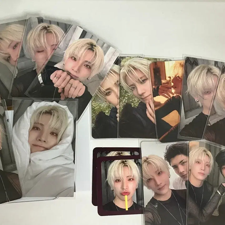 [BUNJANG] &amp;TEAM Yuma Mark On Me Photocard Set / 앤팀 유마 마크온미 포카 앨범 랜티큘러 틴케이스 일괄 판매 mark on me