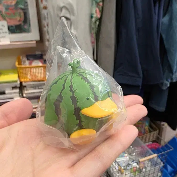 [BUNJANG] Discontinued Tropical Bird Gacha Watermelon Figure / 단종된 트로피칼 버드 가챠 수박 피규어