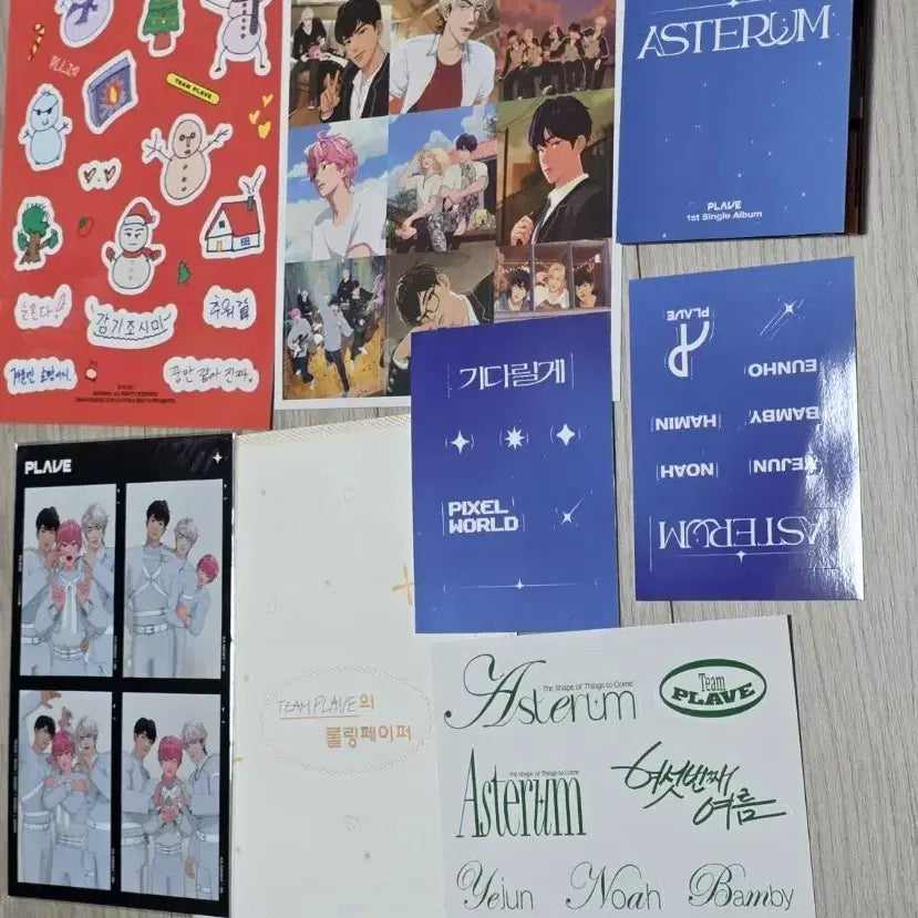 [BUNJANG] PLAVE Sticker Set / 플레이브 스티커