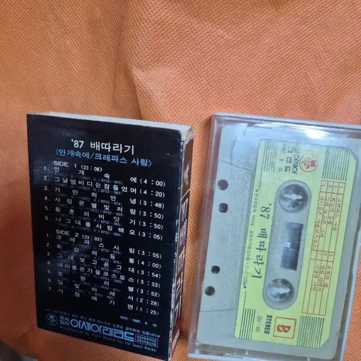 [BUNJANG] Bae Ttaragi 1987 Cassette Tape / 87 배따라기 카세트테이프
