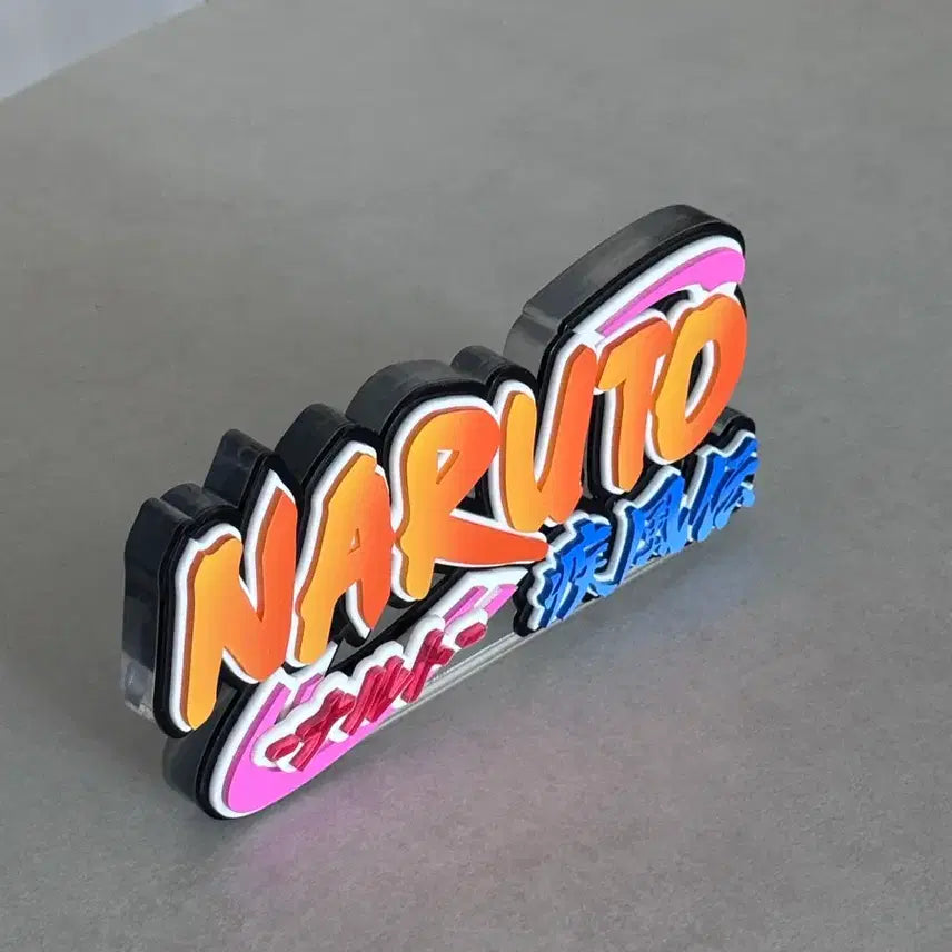 [BUNJANG] Naruto Logo Acrylic Stand / 나루토 로고 아크릴