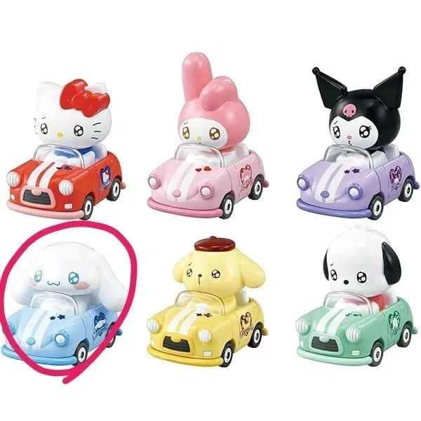 [BUNJANG] Cinnamoroll Emokyun Mini Car Figure / 시나모롤 에모큥 미니카 피규어