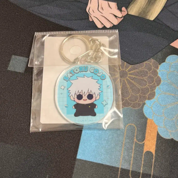 [BUNJANG] Jujutsu Kaisen Satoru Gojo Acrylic Keyring / 주술회전 고죠사토루 아크릴 키링 판매해요