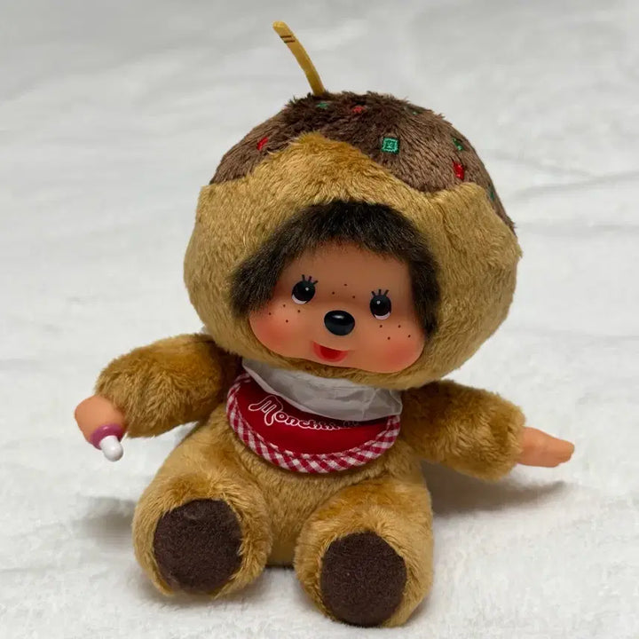 [BUNJANG] Osaka Limited Edition Takoyaki Monchhichi Sitting / 오사카 한정 타코야끼 몬치치 시팅