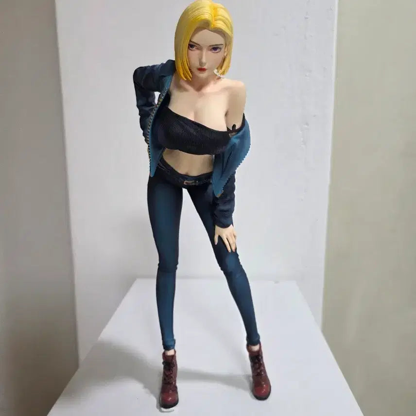 [BUNJANG] AK Studio Dragon Ball Android 18 Life-Size Large Figure / 드래곤볼 인조인간 18호 레진급 실사화 대형 피규어