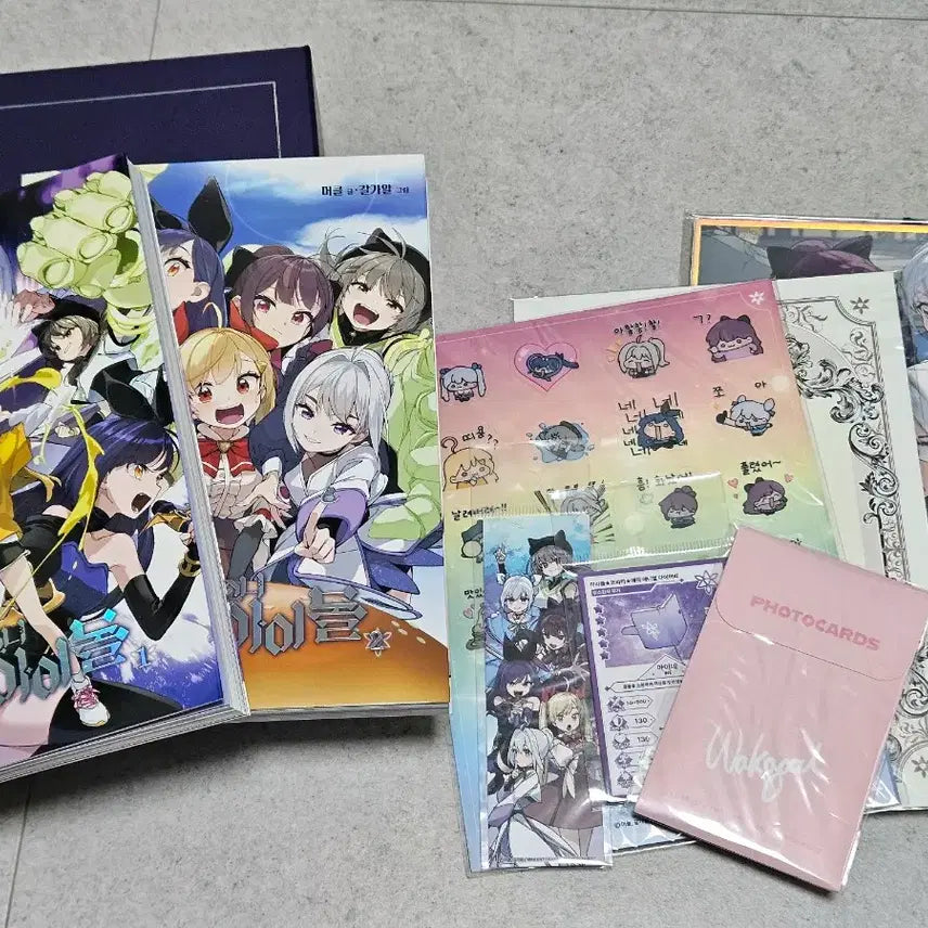 [BUNJANG] Masedol Novel Poster Mug Bundle Set / 마세돌 단행본 포스터 머그컵 일괄