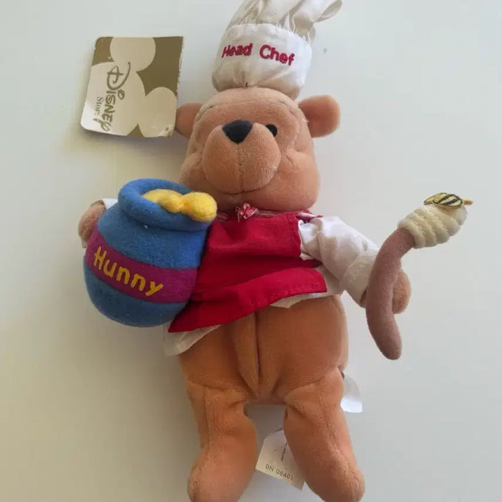 [BUNJANG] Disney Store Authentic Pooh &amp; Piglet Chef Theme Dolls / Disney Store 정품 푸우&amp;피글렛 셰프 테마 인형