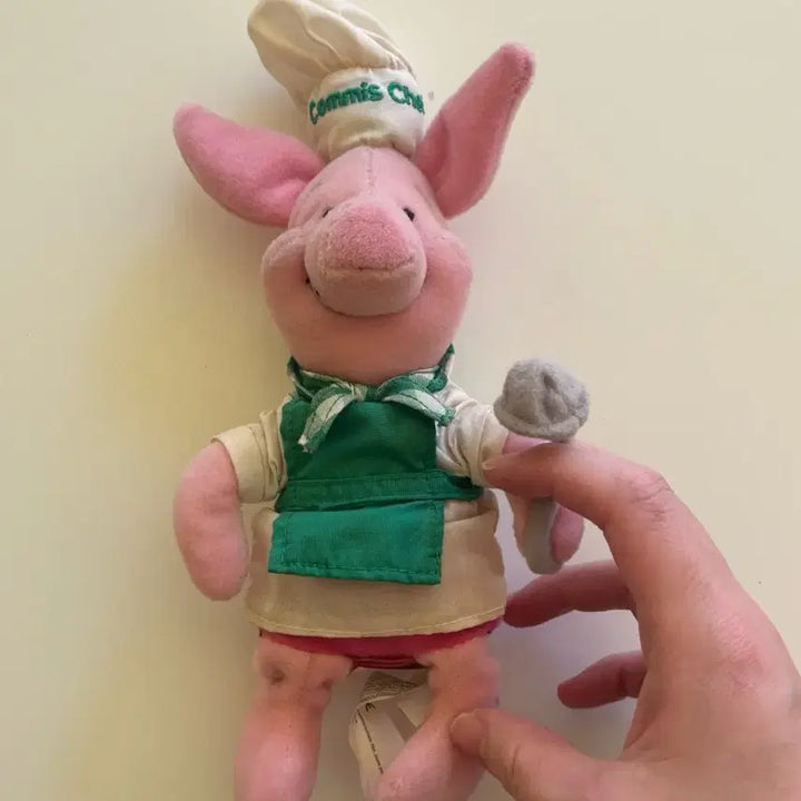 [BUNJANG] Disney Store Authentic Pooh &amp; Piglet Chef Theme Dolls / Disney Store 정품 푸우&amp;피글렛 셰프 테마 인형