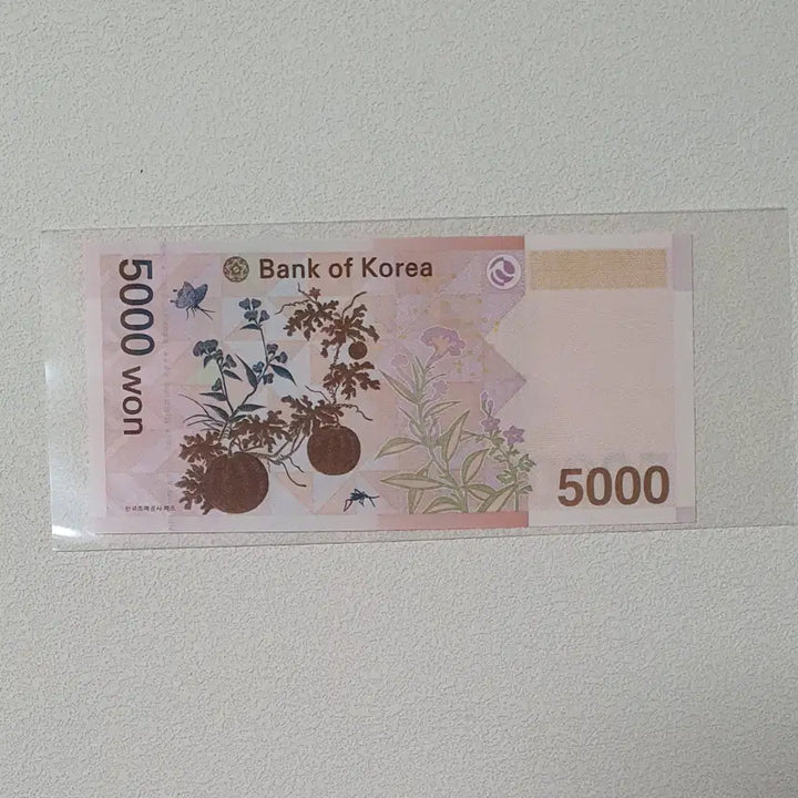 [BUNJANG] Rare Serial Number 5,000 KRW Banknote / 오천원권  지폐 레이더 특이번호