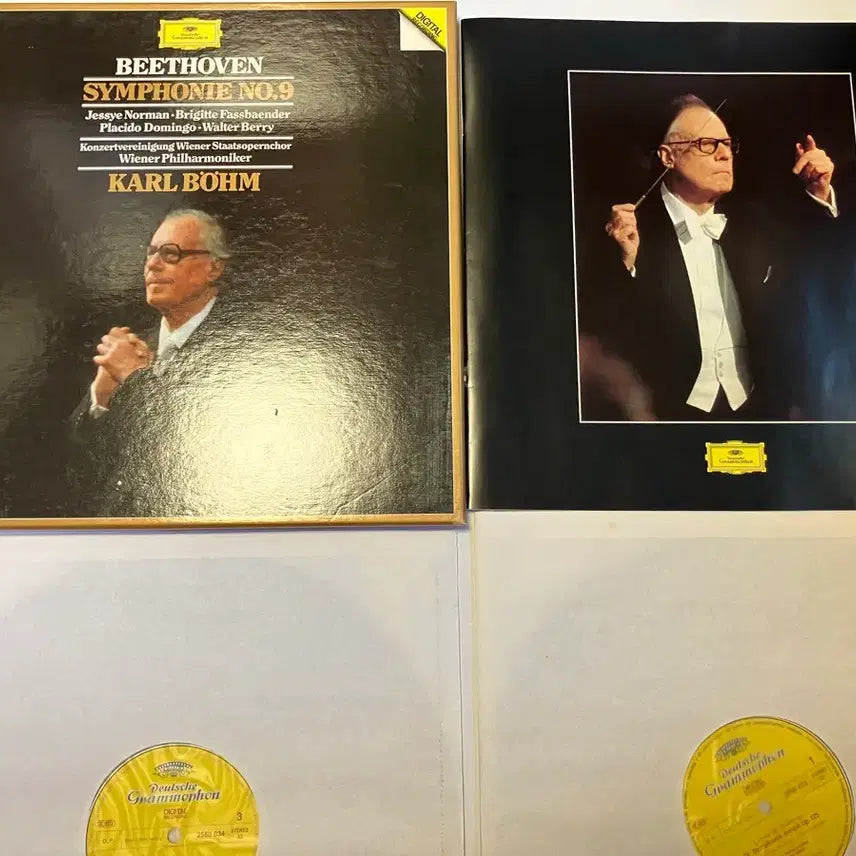 [BUNJANG] Karl Böhm Conducts Beethoven Symphony No. 9 "Choral" 2LP Gatefold (Deutsche Grammophon) / 독일초반2LP)베토벤 교향곡 9번 (칼 뵘 지휘)