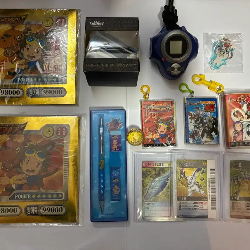 [BUNJANG] Digimon Classic Stationery Set / 디지몬 고전 문구