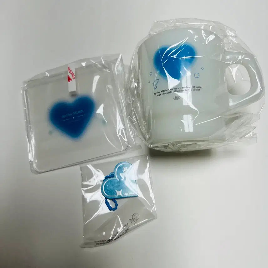[BUNJANG] Pobee Yejun Birthday Cafe Milk Glass Set / 플레이브 예준 생카 비공식 밀크글라스, 컵