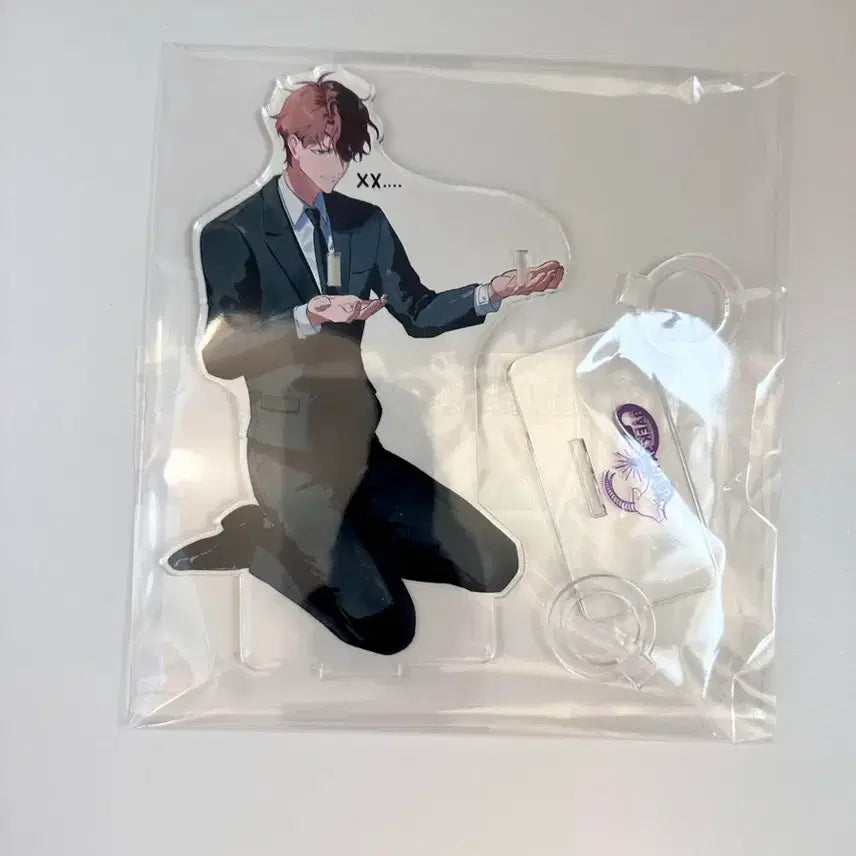 [BUNJANG] Baek Saheon Acrylic Pen Stand / 괴담출근 백사헌 펜 거치대 아크릴 스탠드