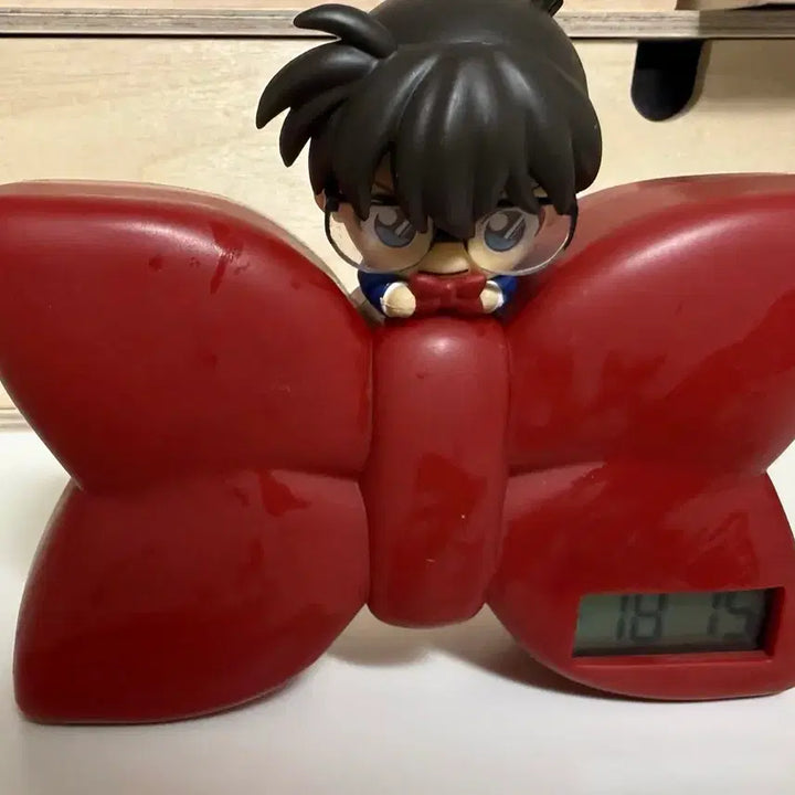 [BUNJANG] Detective Conan "Butterfly" Alarm Clock / 명탐정 코난 쿠지 나비넥타이 알람 시계
