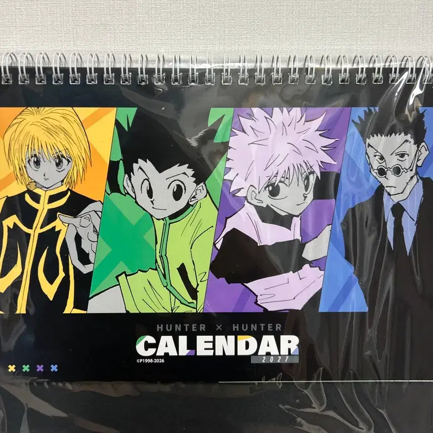[BUNJANG] Hunter x Hunter 2027 Calendar / 헌터헌터 2027 달력 캘린더(바배)