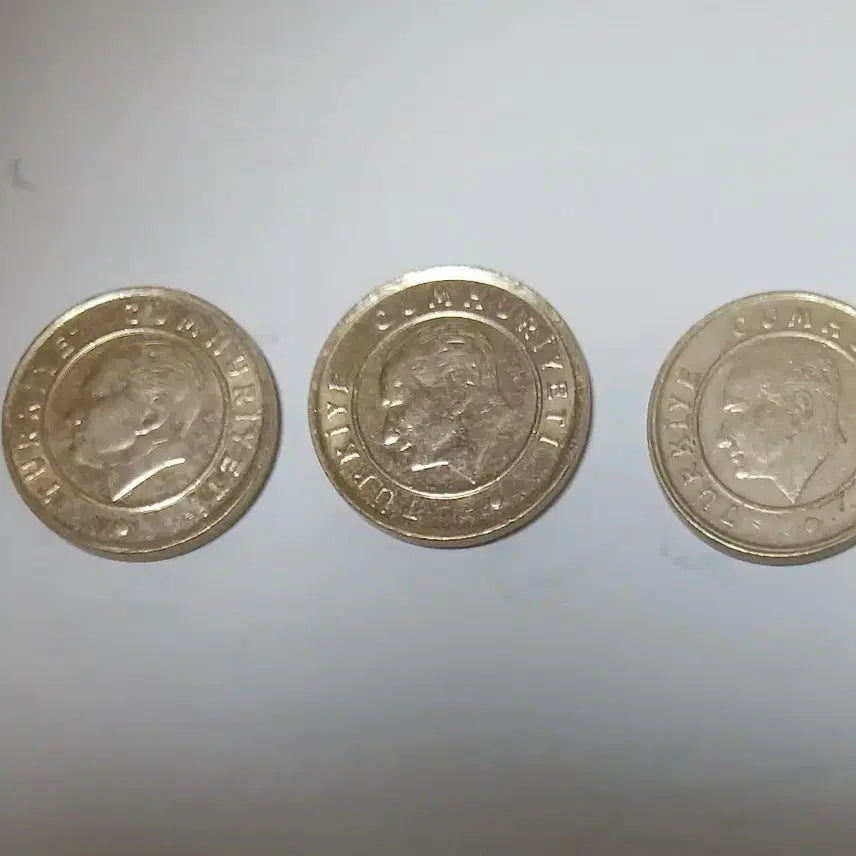 [BUNJANG] Turkey 25 Kurus Coin Bundle (10, 5 Kurus) / 터키 10쿠라쉬 5쿠라쉬 동전 총 25쿠라쉬